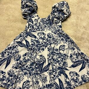 Abercrombie & Fitch Navy Floral Dress
